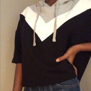 Cropped sweatshirt